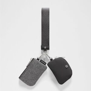 Lululemon Dual Pouch Wristlet Glitter NWT